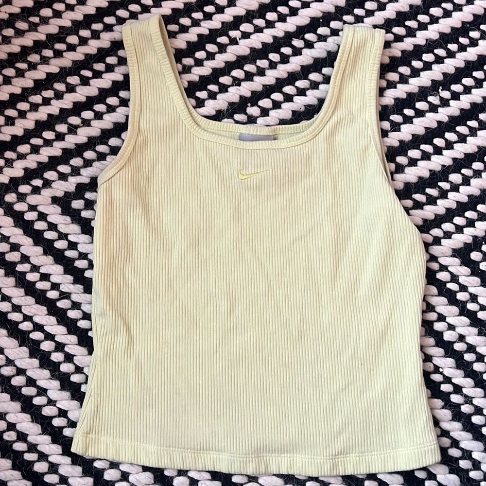 RARE early 2000s nike square neck crop top VINTAGE